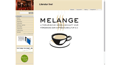 Desktop Screenshot of melange-im-netz.de